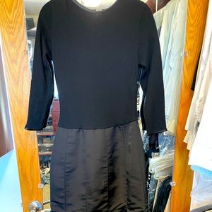Heidi Wiesel custom black cashmere and taffeta